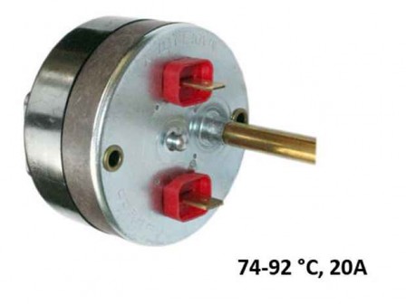 Терморегулатор за бойлер RECO 20A 74-92°C със защита външно регулиране - Терморегулатори